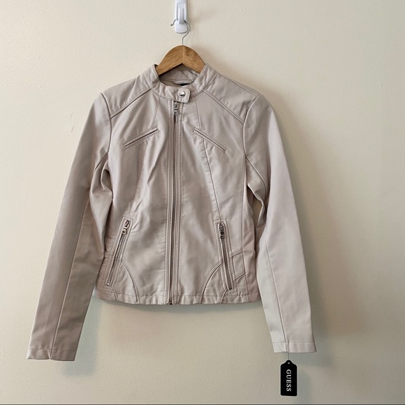 Guess Faux Leather Jacket - Picture 4 of 11